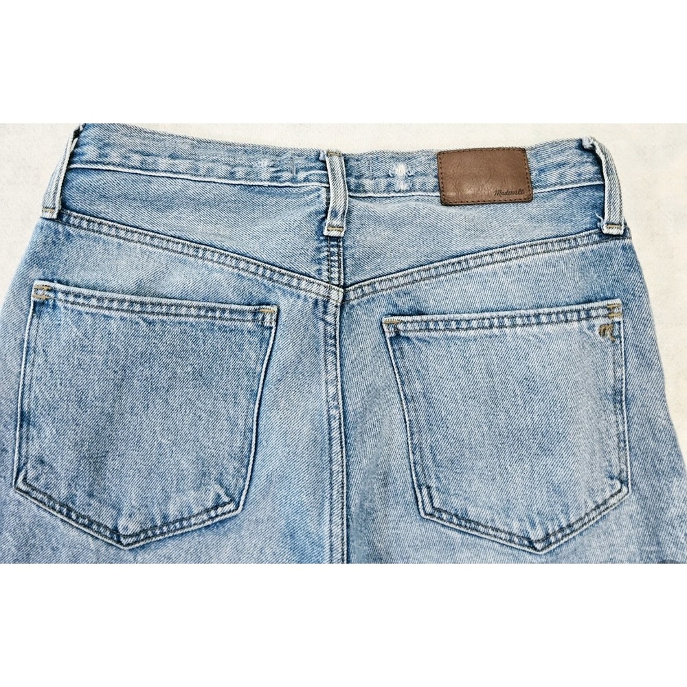 Madewell Mom Jean Women 27 High Rise Tapered Blue Denim The Momjean Vtg 90s Vtg - Picture 4 of 5